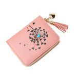 Women Fashion Pu Leather Zipper Multi Card Slot Mini Short Wallet - Image 5