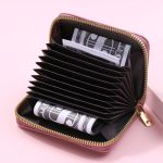 Women Fashion Cute Embroidered Heart Compact Wallet - Image 5