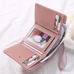 Women Fashion Cute Embroidered Compact Wallet - Image 5