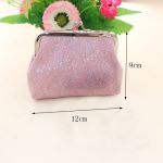 Women Fashion Retro Fabric Clip Compact Wallet - Image 5