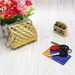 Women Fashion Rhombus Clip Short Wallet - Image 5