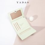 Women Fashion Fluff Ball Bunny Print Compact Wallet - Image 4