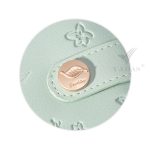 Women Fashion Fresh Floral Embossed Folding Pu Wallet - Image 4