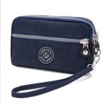 Women Fashion Casual Solid Color Zipper Wallets - Image 4