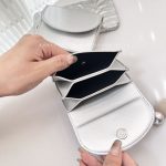 Women Simple Solid Color Flap PU Mini Wallet - Image 4