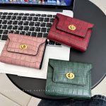 Women'S Fashion Simple Crocodile Lock Mini Wallet - Image 5