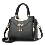 Wholesale Women Retro Elegant Simple Large Capacity Handbag