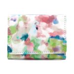 Women Fashion Watercolor Spotted Multi-Card PU Flap Folding Wallet - Image 5