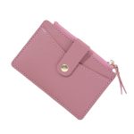 Women Fashionable Simple Multi-Card Zipper PU Wallet - Image 5