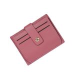 Women Simple Fashion Solid Color Drawstring Snap Wallet - Image 5