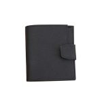 Wholesale Women Simple Solid Color Square PU Wallet - Image 5