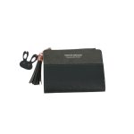 Wholesale Women Fashion Casual Color Matching PU Zipper Wallets - Image 4