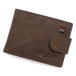 Wholesale Men Fashion Simple Multi-Function Multi-Card Zipper Wallet - Image 3