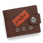 Men Fashion Stitching Magnetic Buckle Multi-Card Wallet - Image 4