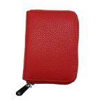 Wholesale Fashion Simple Solid Color Multifunctional Zipper Card Bag Wallet - Image 4