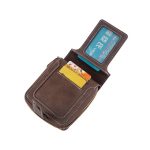 Wholesale Men Fashion Solid Color Three-Fold Multi-Functional Wallet - Image 4