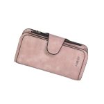 Wholesale Women Fashion Solid Color Long Buckle Wallet - Image 4