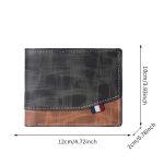 Wholesale Vintage Patchwork Frosted Multi-Card Large Capacity Wallet - Image 5