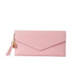 Wholesale Simple Solid Color Multi-Function Litchi Pattern Wallet - Image 5