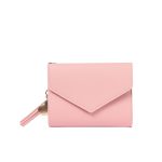 Wholesale Simple Solid Color 3 Fold Tassel Wallet - Image 5