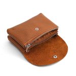 Women Fashion Casual Solid Color Leather Coin Wallet - Image 5