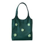Wholesale Women Fashionable Stereo Floral Large Capacity Canvas Tote Bag - Image 4