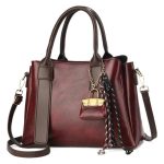 Wholesale Women Fashion Casual Solid Color Pendant Handbag