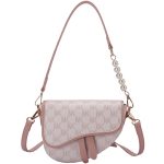 Wholesale Women Fashion Casual Printed Saddle Crossbody Bags - Image 5