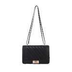 Wholesale Women Pu Leather Qulited Square Mini Fashion Chain Crossbody Bag - Image 5