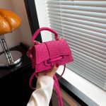Wholesale Women Fashion Solid Color Flap Mini Crossbody Bag - Image 4
