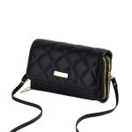 Wholesale Women Fashion Casual Solid Color Double-Layer Embroidered Crossbody Bag - Image 4