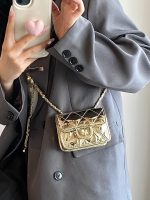 Wholesale Women Fashion Solid Color Patent Leather Bright Mini Rhomboid Chain Crossbody Bag - Image 5