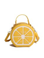 Wholesale Summer Fruit Lemon Design Women Crossbody Bag - Image 5