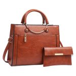 Wholesale Women Fashion Casual Solid Color Bag Large-Capacity Handbag Set