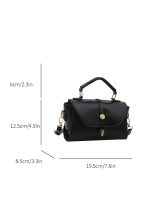 Wholesale Women Fashion Retro Simple Solid Color Crossbody Bag - Image 5