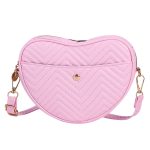Wholesale Women Fashion Solid Color Embroidered Love Crossbody Bag - Image 5