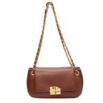 Wholesale Women Fashion Casual Simple Solid Color Chain Crossbody Bag - Image 4