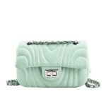 Wholesale Fashion Solid Color Embroidery Square Crossbody Bag - Image 5