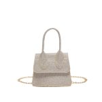 Wholesale Fashion Solid Color Chain Mini Crossbody Bag - Image 5