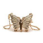 Wholesale Fashion Rhinestone Butterfly Design Mini Metal Crossbody Bag - Image 5
