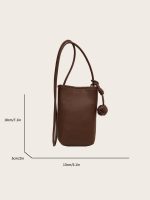 Simple Solid Color Mini Crossbody Bag - Image 6