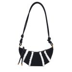 Wholesale Vintage Patchwork Mini Horn Crossbody Bag - Image 6