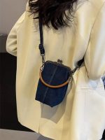 Fashion Casual Denim Messenger Bag - Image 5