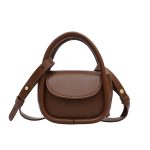 Women Fashion Simple Solid Color Mini Crossbody Bag - Image 4