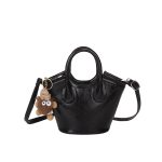 Wholesale Women Fashion Simple Solid Color Mini Ornament Crossbody Bag - Image 5