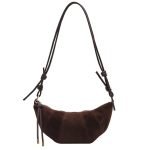 Wholesale Autumn And Winter Women Retro Frosted Dumpling-Shaped Crossbody Bag - Image 5