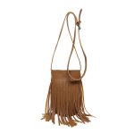 Wholesale Women Fashion Mini Solid Color Tassel Mobile Phone Crossbody Bag - Image 5
