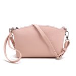 Wholesale Women Fashion Simple Solid Color Zipper Crossbody Bag - Image 4
