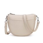 Wholesale Women Fashion Casual Solid Color Zipper Crossbody Bag - Image 4