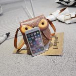 Wholesale Fashion Cartoon Owl Print Mobile Phone Bag Crossbody Bag - Image 5